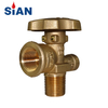 SiAN V6S3 LPG Cylinder POL Valve Propane Gas Tank Valves For Vietnam