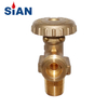 SiAN V8 LPG Cylinder Handwheel Valves 18T Inlet Gas Valves TPED Certificated