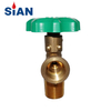 SiAN LPG Cylinder Valves Manufacturer UL Certification Brass Propane POL Tank Vavle For Philippines