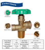 SiAN LPG Cylinder Valves Manufacturer UL Certification Brass Propane POL Tank Vavle For Philippines