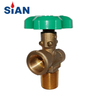SiAN LPG Cylinder Valves Manufacturer UL Certification Brass Propane POL Tank Vavle For Philippines