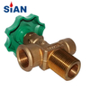 SiAN LPG Cylinder Valves Manufacturer UL Certification Brass Propane POL Tank Vavle For Philippines