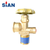LPG Gas Cylinder Valve POL Valve V6S2 With Handwheel UL Certification