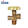 SiAN Safety Brass LPG Cylinder Control Valves V9S2 Kitchen Cooking Stove POL Valves