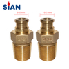 SiAN Manufacture ZF-B1 Brass Safety Self-Closing LPG Gas Cylinder Snap On Valves For Home Use