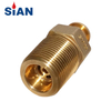 SiAN Manufacture ZF-B1 Brass Safety Self-Closing LPG Gas Cylinder Snap On Valves For Home Use